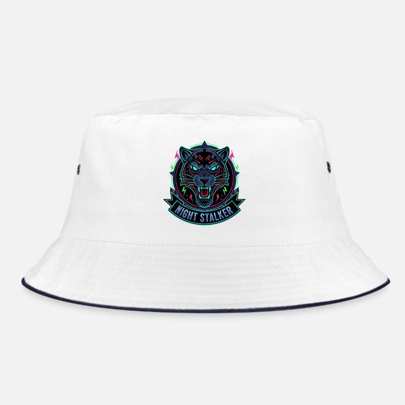 Leopard Neon Night Bucket Hat