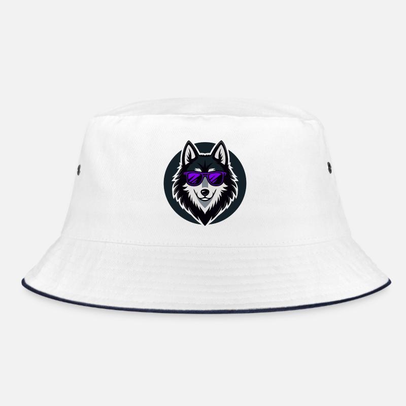 Husky lunettes violettes glam Bob