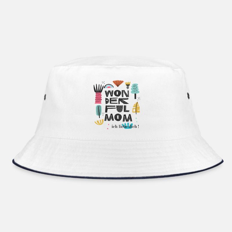 Wonderful mom Bucket Hat