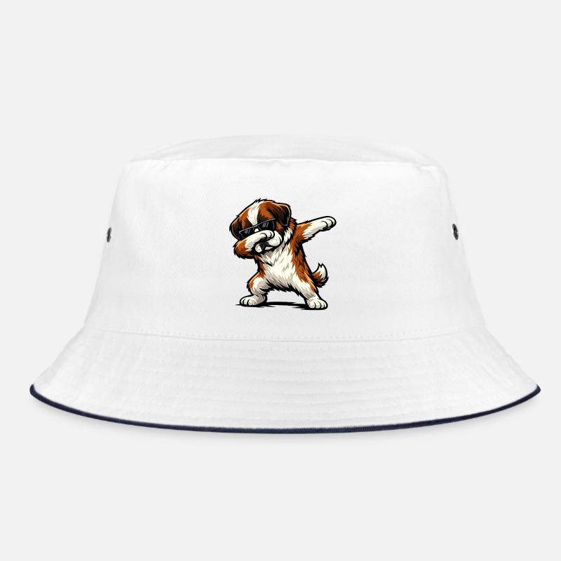 Dabbing Bernhardiner Bucket Hat