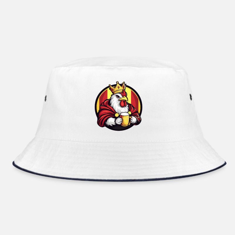 Huhn Bier Lustig Bucket Hat