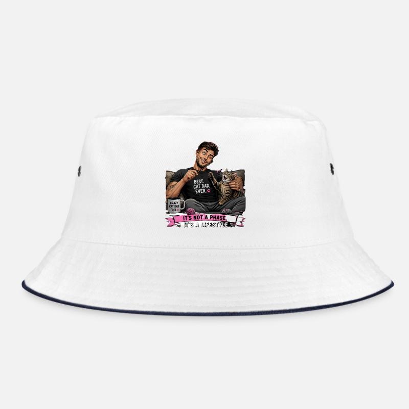 Best Cat Dad Ever – Lifestyle Bucket Hat