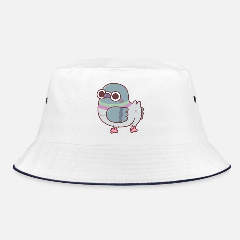 Niedlicher Dicker Taubenpo Bucket Hat