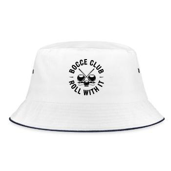 Club de bocce roule avec Boccia Spruch Kugel Sport - Bob - blanc/marine - Devant