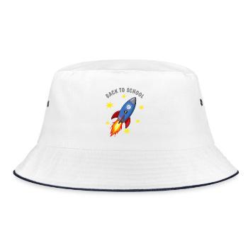 Rocket aux étoiles jaunes – Retour à l’école - Bob - blanc/marine - Devant