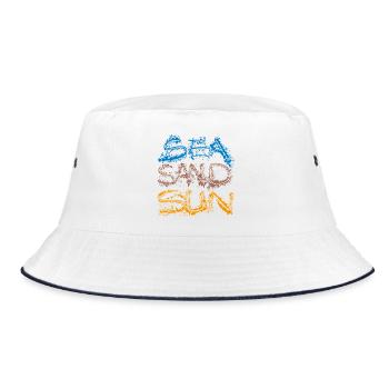 Soleil de Sable de Mer - Bob - blanc/marine - Devant