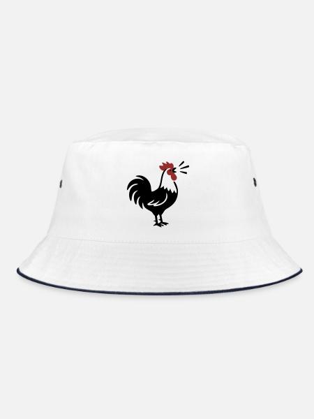 Logo de la ferme Rooster Crows - Bob - blanc/marine - Devant