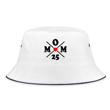 Mom 2025 - Bob - blanc/marine - Devant