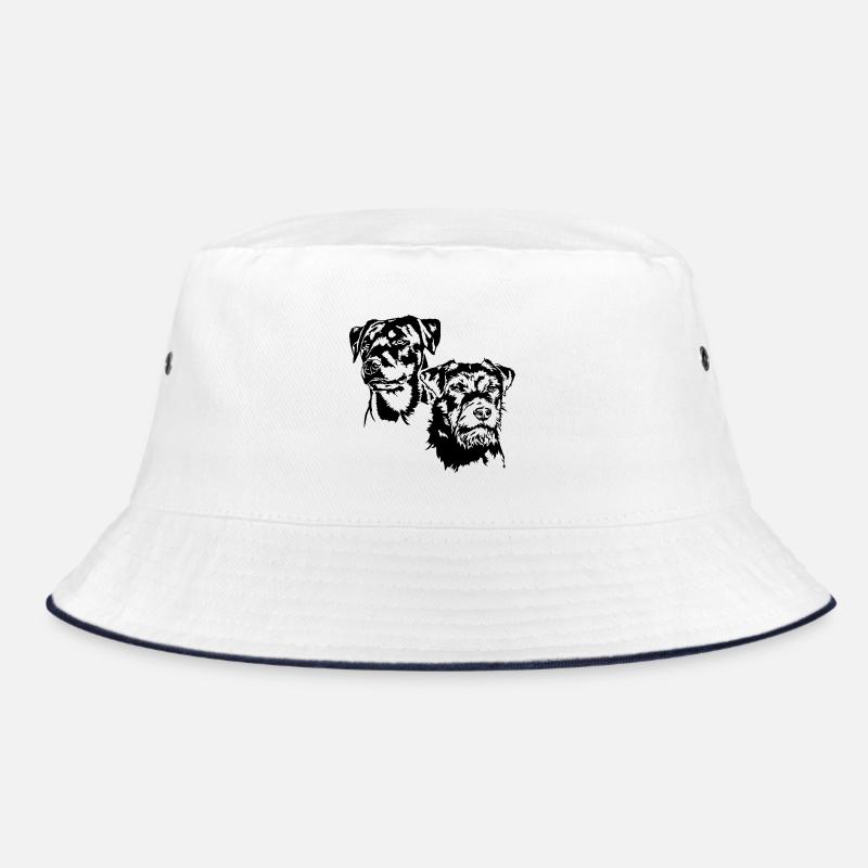 Deutscher Jagdterrier Jagdhunde Portrait Wilsigns Bucket Hat