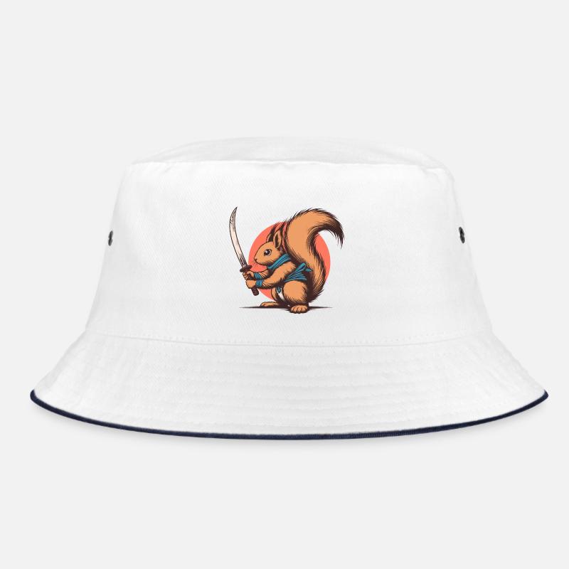 Eichhörnchen Klinge Lustige Tiere Bucket Hat