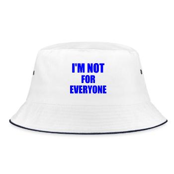 i'm not for everyone - Bob - blanc/marine - Devant