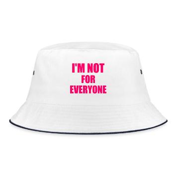 i'm not for everyone - Bob - blanc/marine - Devant