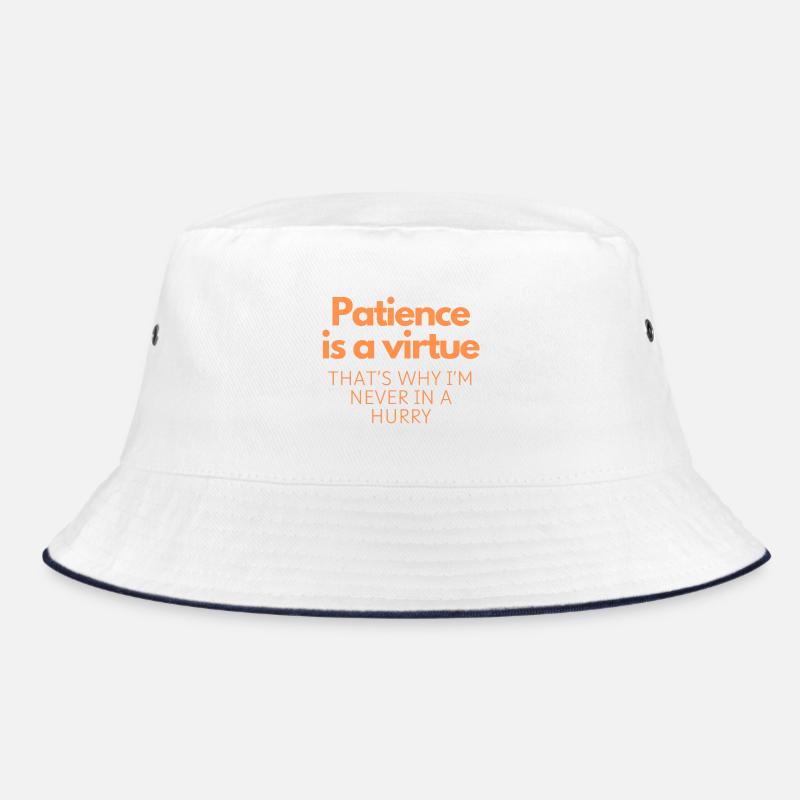 Geduld ist eine Tugend Bucket Hat