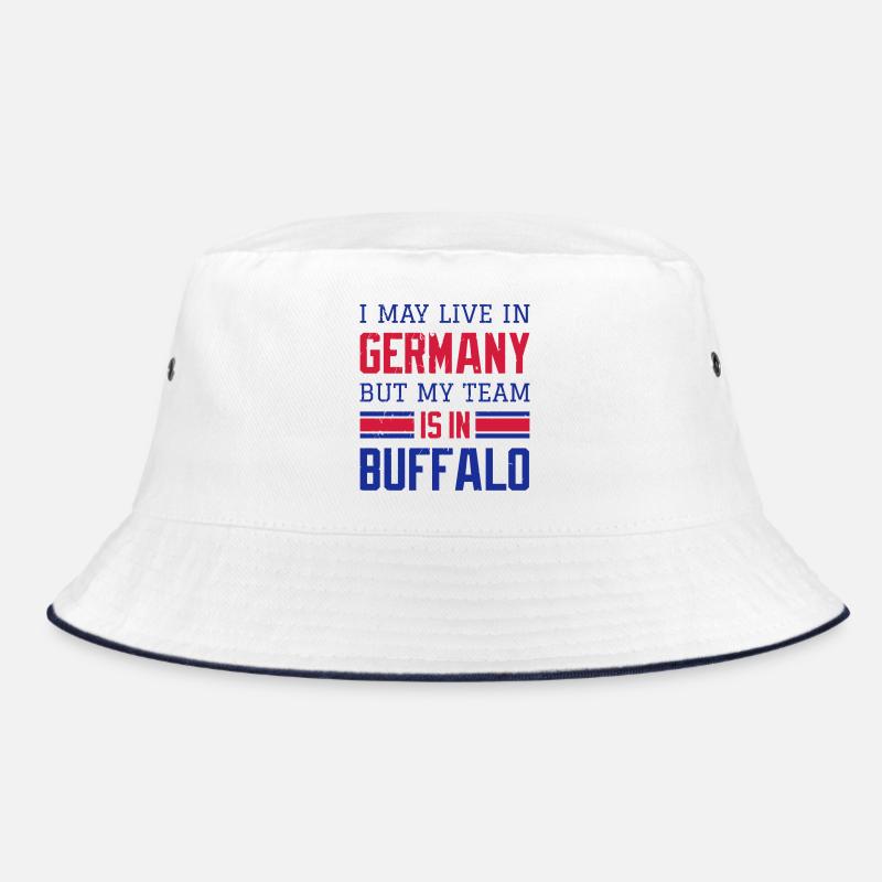 Buffalo - Bucket Hat - Weiß/Navy
