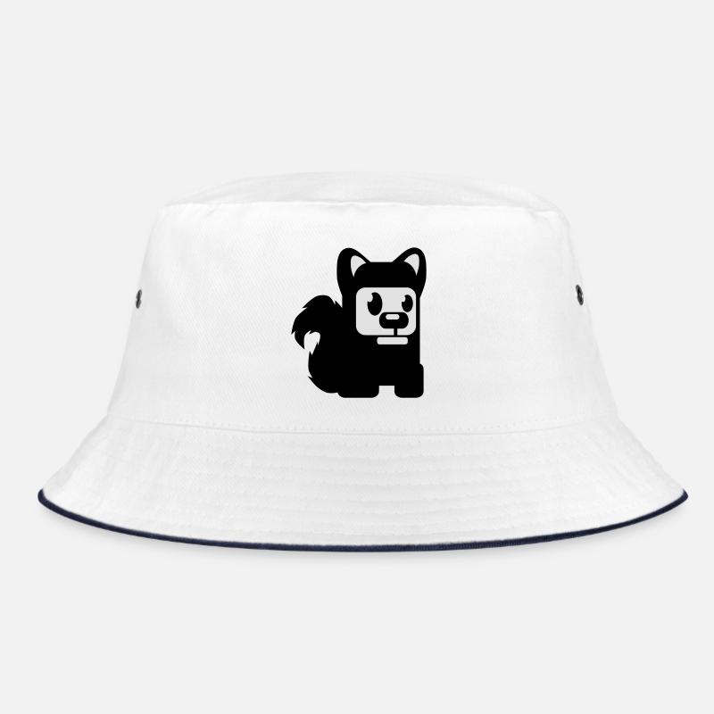 hund fuchs wolf Bucket Hat