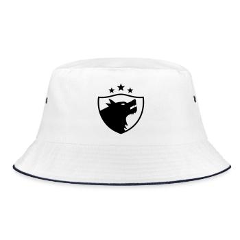 guidés - Bucket Hat - white/navy - Front