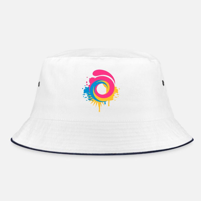 Ein bunter Strudel Bucket Hat