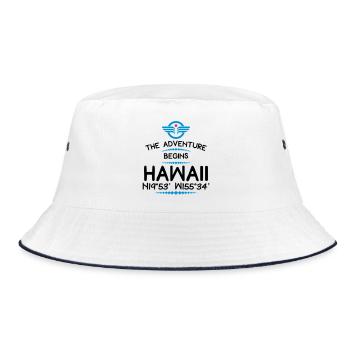 Hawaï - Bob - blanc/marine - Devant