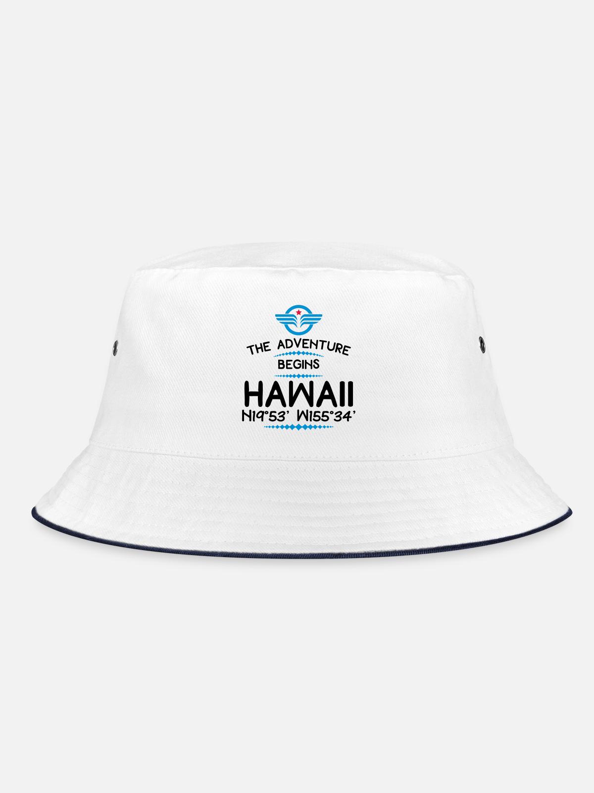 Hawaï - Bob - blanc/marine - Devant