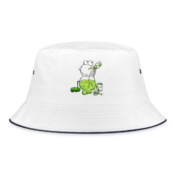 Grenouille Couleur - Bob - blanc/marine - Devant