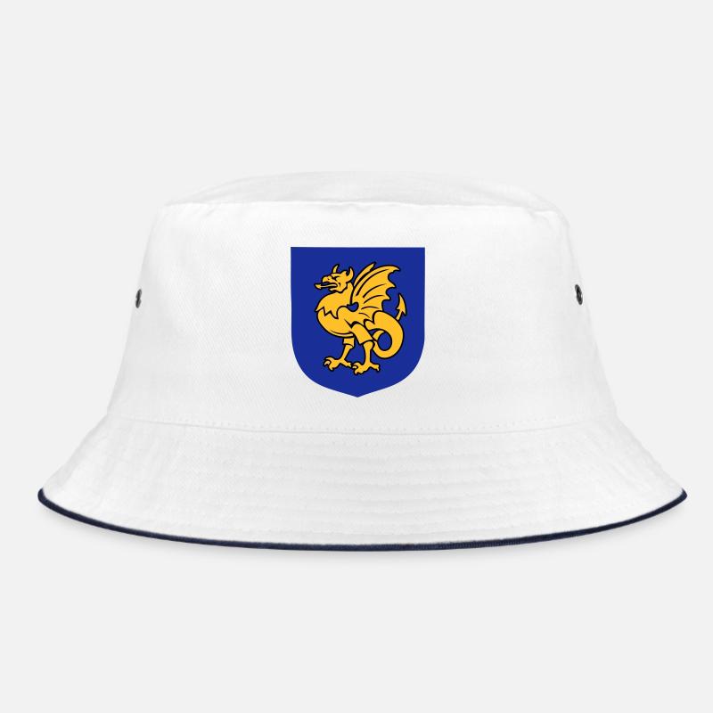 fantasy creature griffin drawing Bornholm Bucket Hat