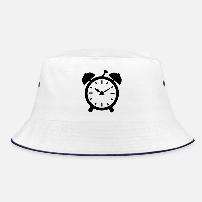 wecker uhr Bucket Hat