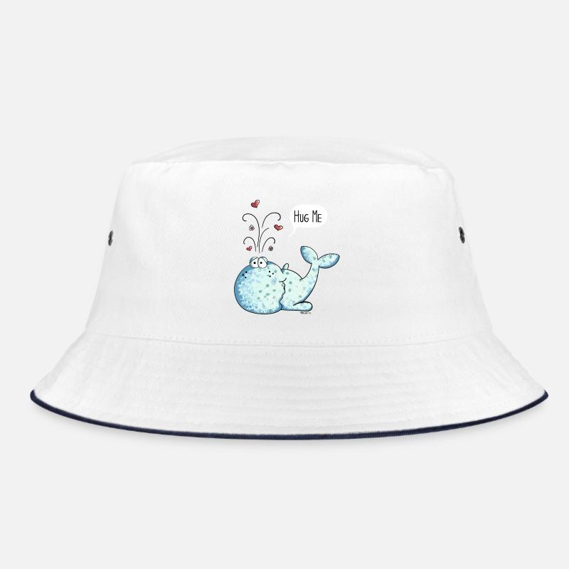Hug Me Baleine - Bob - blanc/marine