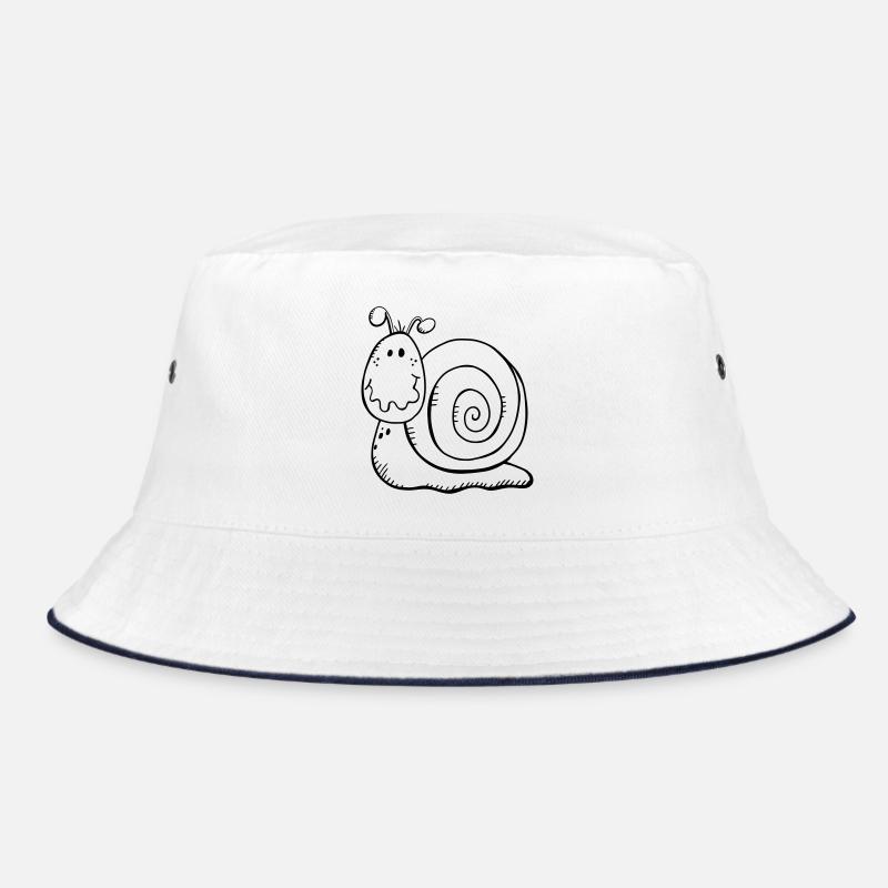 Funny Snail - Nature - Gift - Cartoon Bucket Hat