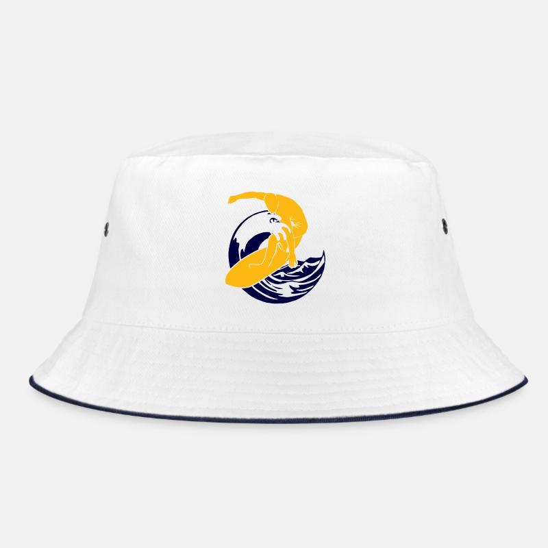 Surfboard | Surfer | Surf Bucket Hat