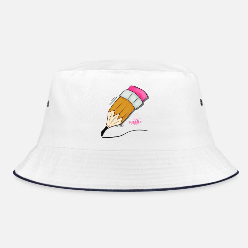 Buntstift Doodle Stil Bucket Hat