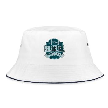 Philadelphia American Football - Bucket Hat - white/navy - Front