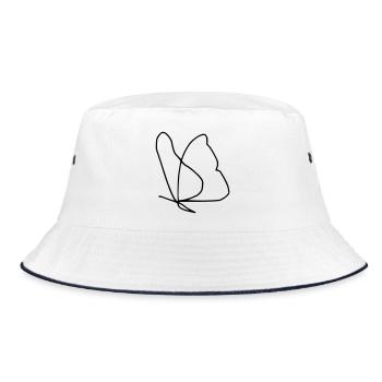 Papillon - Bob - blanc/marine - Devant