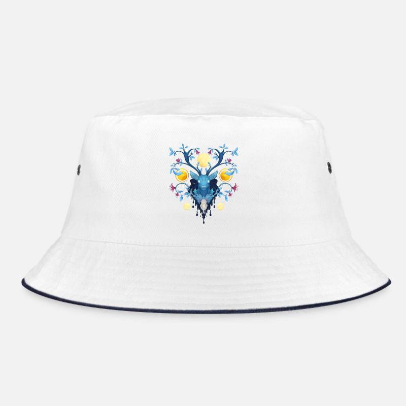 Blue Ink Spirits - Nachthirsch und Blumenholz 2 Bucket Hat