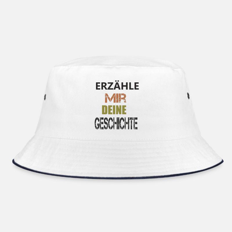 ERZÄHLE MIR DEINE GESCHICHTE Bucket Hat