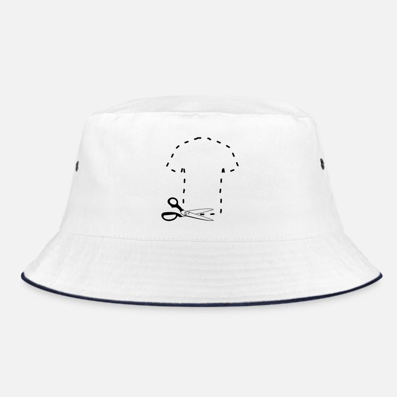 Pattern cutting t shirt Bucket Hat
