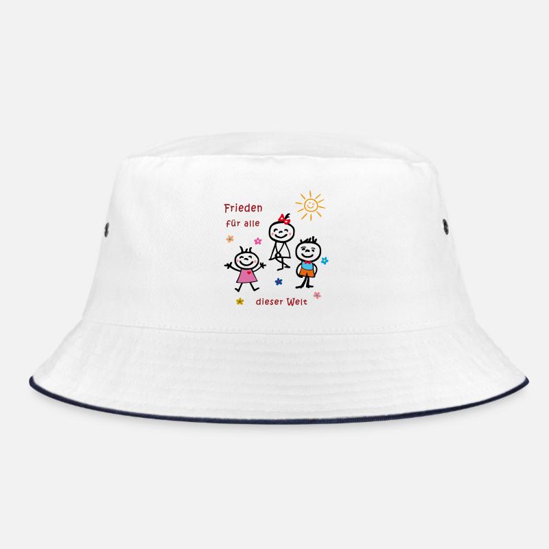 Kindertag, Frieden Bucket Hat