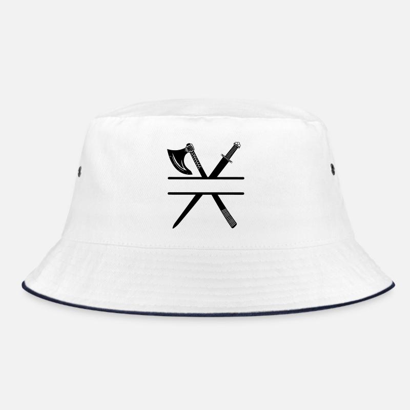 Wikinger Axt Schwert Bucket Hat