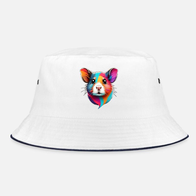 visage de hamster coloré Bob
