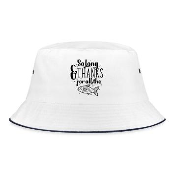 À bientôt et merci - Bob - blanc/marine - Devant