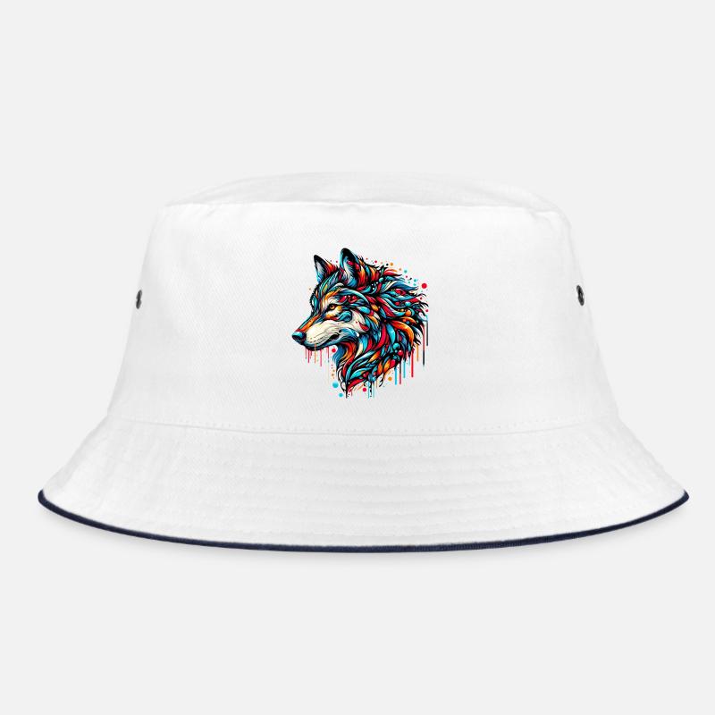 Wolf Bucket Hat