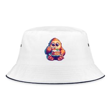 Bigfoot Sasquatch Lasagne Sucrée Italienne - Bob - blanc/marine - Devant