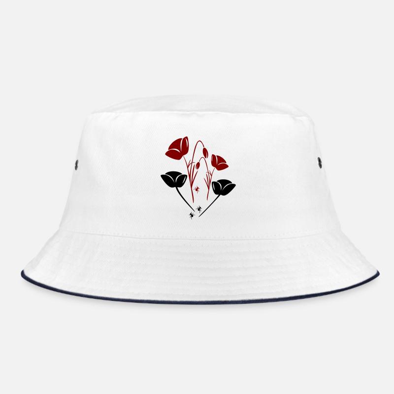 Tulpen mit Ameisen Bucket Hat