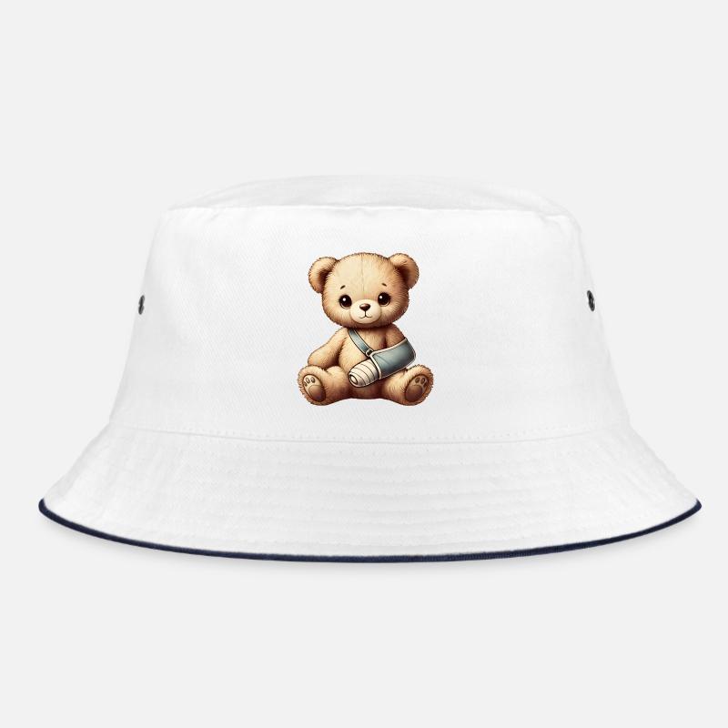 herzerwärmender Teddybär als Trostspender Bucket Hat