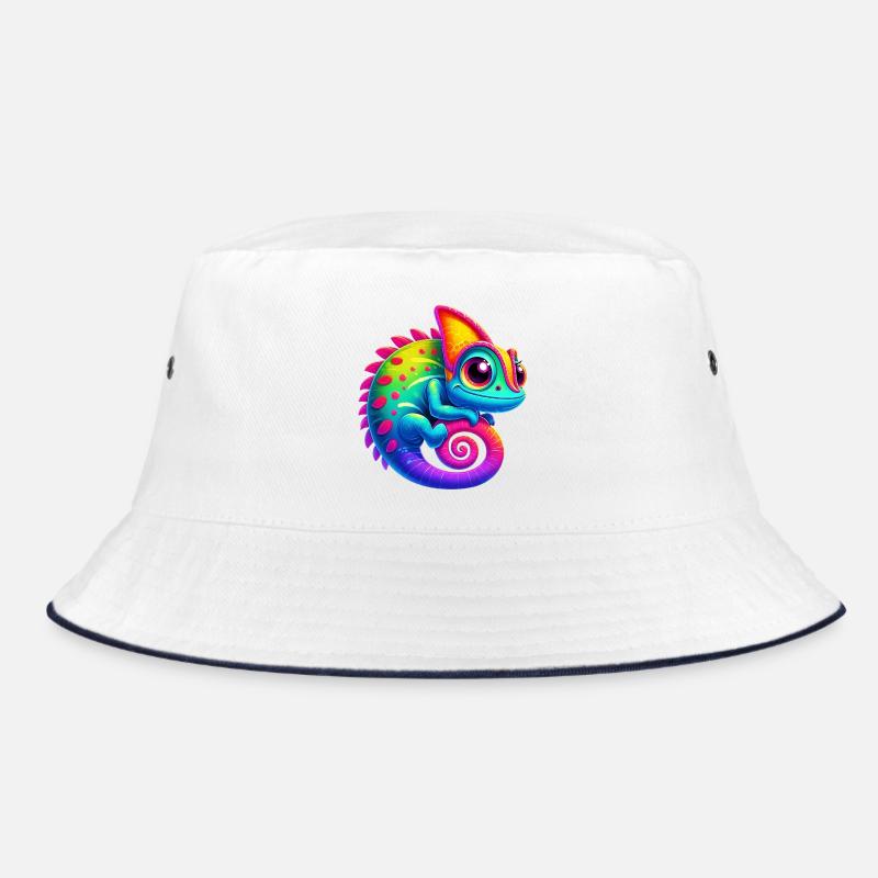 Caméléon - Bob - blanc/marine