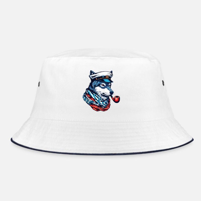 Seewolf Wolf Wölfe Bucket Hat