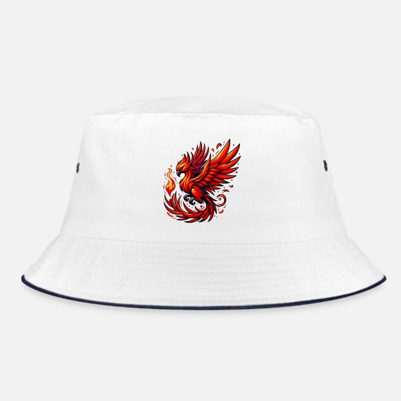 Red Phoenix Bucket Hat