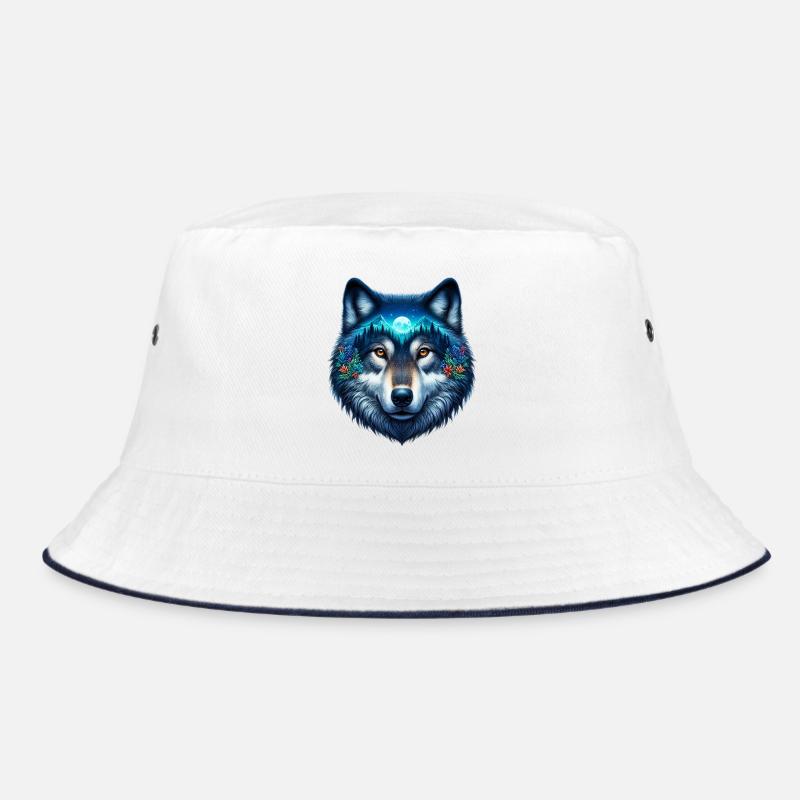 Wolf Bucket Hat