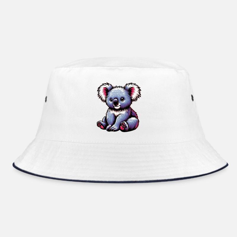 Koala - Bob - blanc/marine