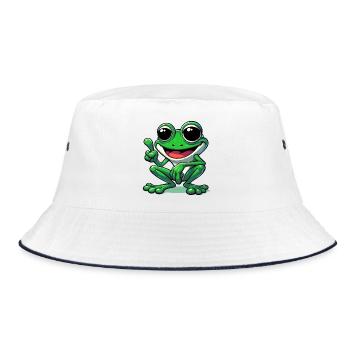 Grenouille - Bob - blanc/marine - Devant
