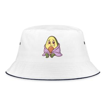 Avocat triste - Bob - blanc/marine - Devant